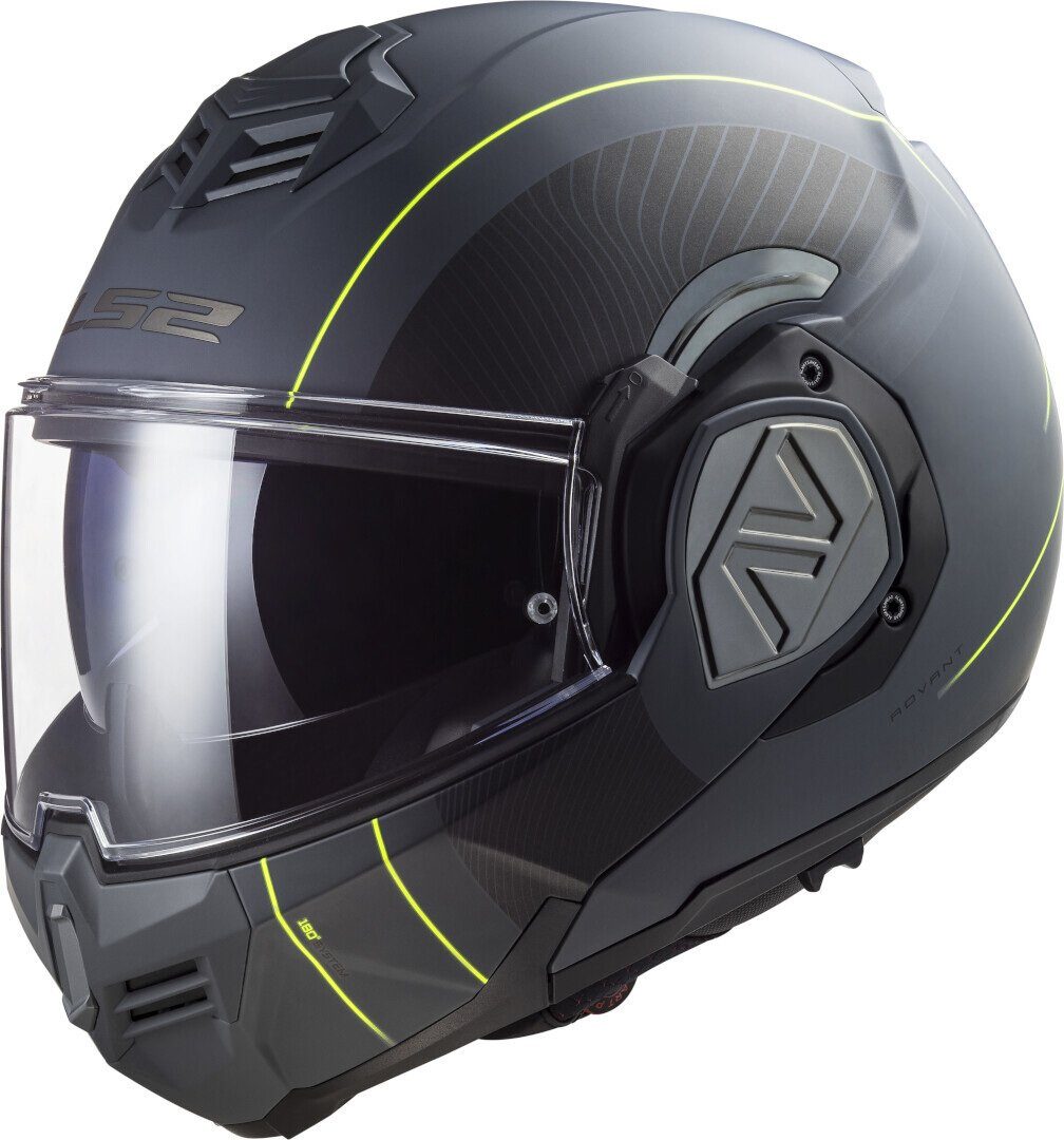 Motorradhelm Visier Für FF906 ADVANT - Schwarz, Kratzfest & UV-Schutz